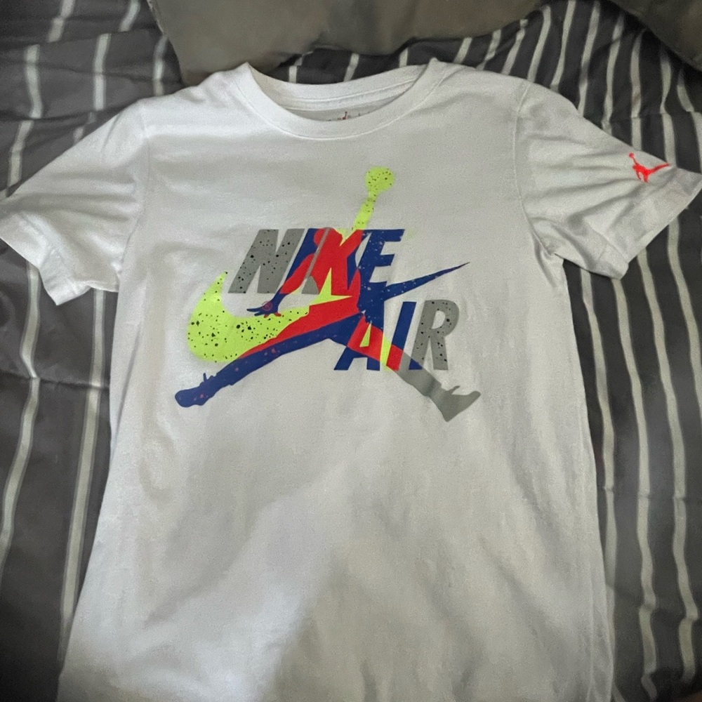 Nike Kids White Graphic Jordan T-Shirt